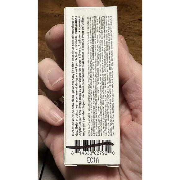 MILK MAKEUP Electric Glossy Lip Plumper Gloss "Pumped" FULL SIZE - Picture 2 of 2